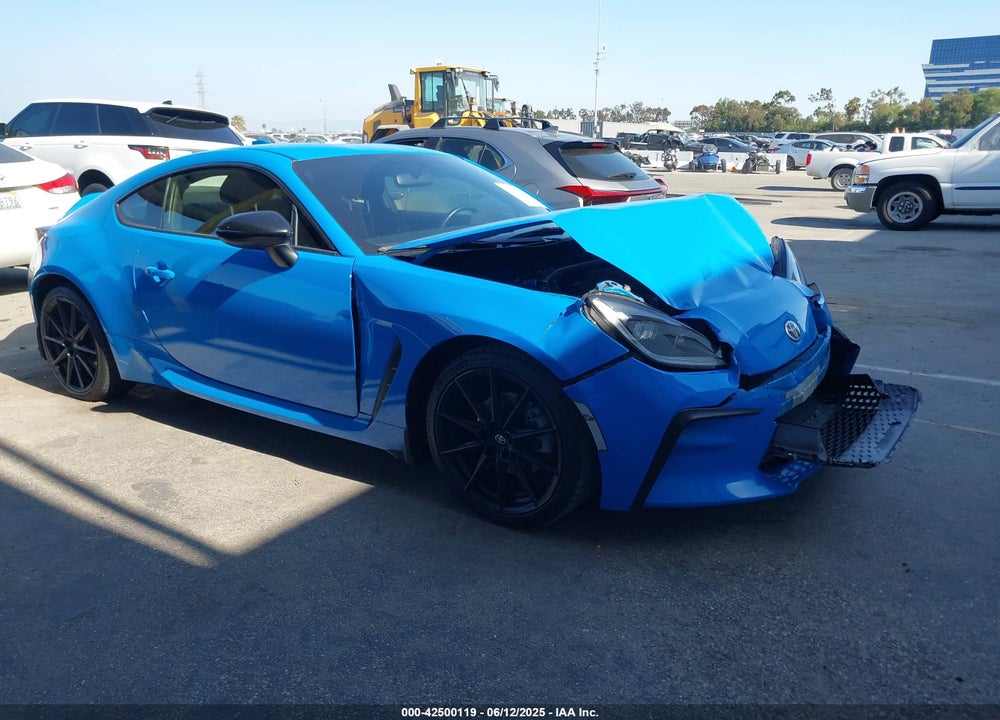 2022 TOYOTA GR86 PREMIUM VIN: JF1ZNBE17N9754219
