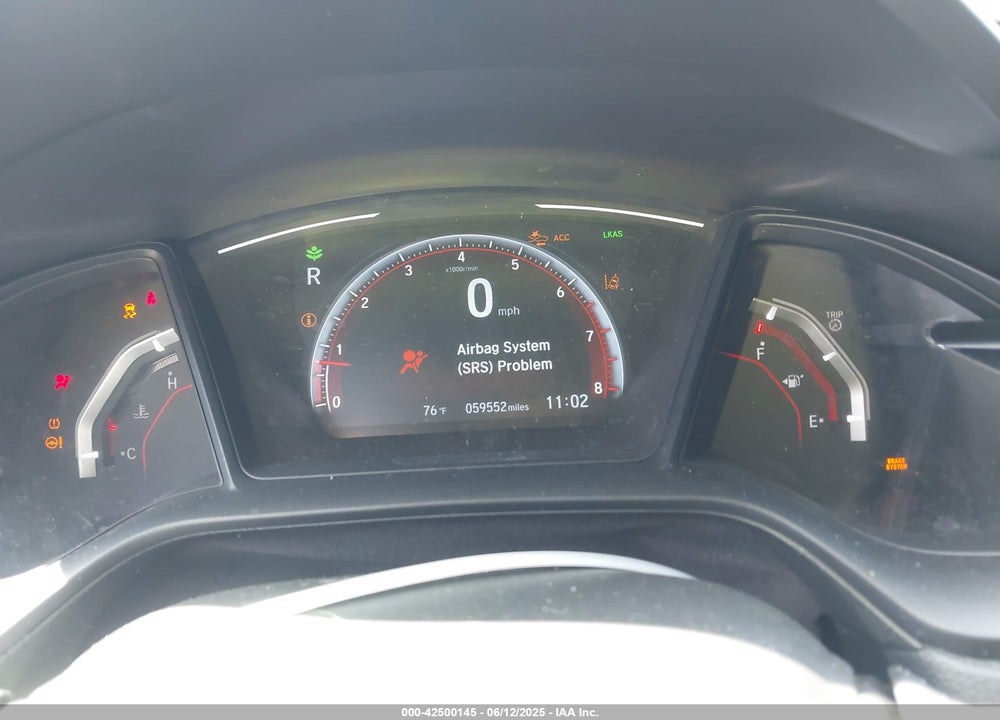 2020 HONDA CIVIC VIN: SHHFK7H45LU418966