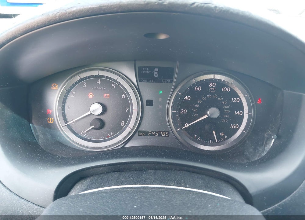 2008 LEXUS ES 350 VIN: JTHBJ46G582230276