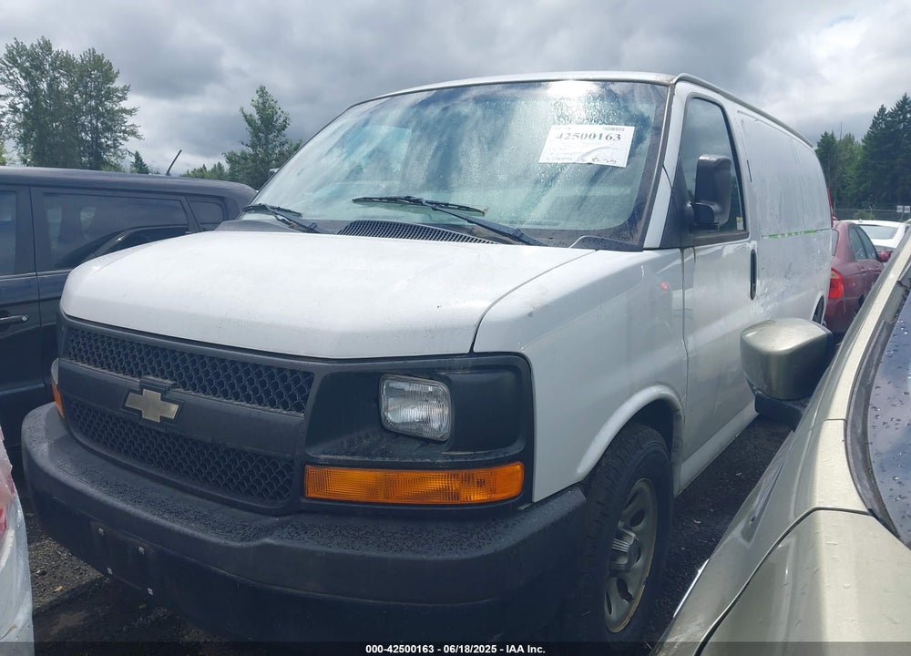 2014 CHEVROLET EXPRESS 1500 WORK VAN VIN: 1GCSGAFX9E1155226