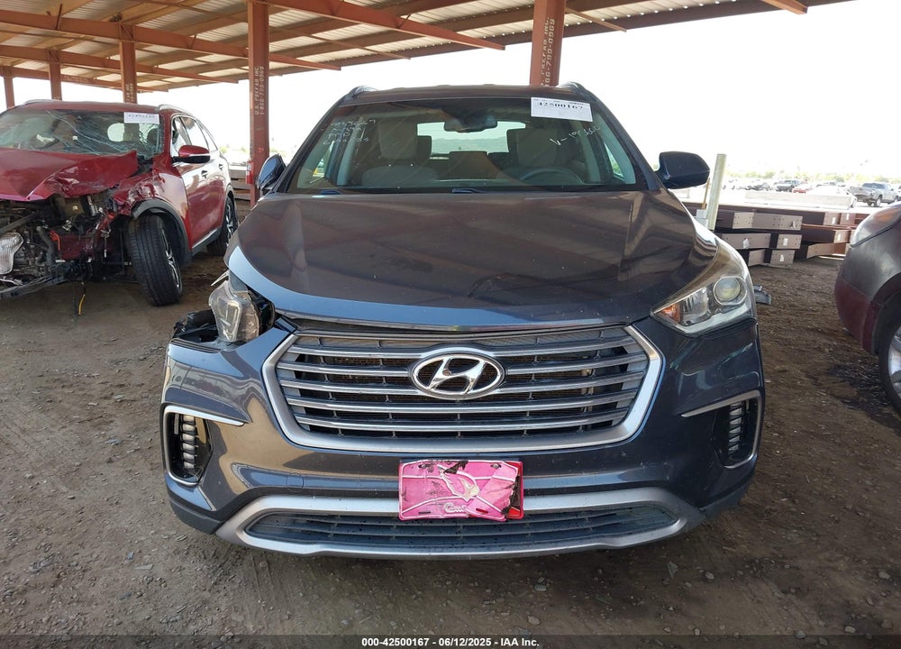 2017 HYUNDAI SANTA FE VIN: KM8SM4HF2HU195600