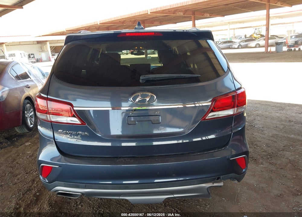 2017 HYUNDAI SANTA FE VIN: KM8SM4HF2HU195600
