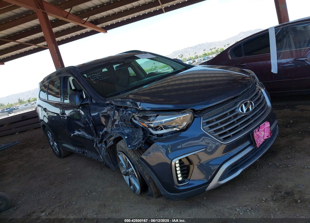 2017 HYUNDAI SANTA FE VIN: KM8SM4HF2HU195600