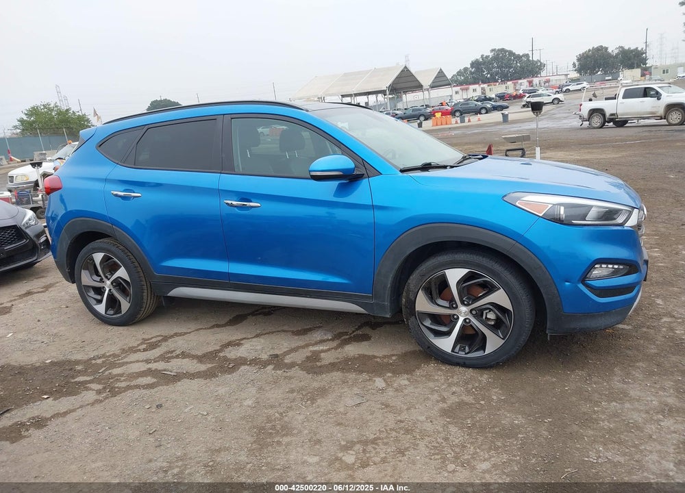 2018 HYUNDAI TUCSON LIMITED VIN: KM8J33A29JU696280