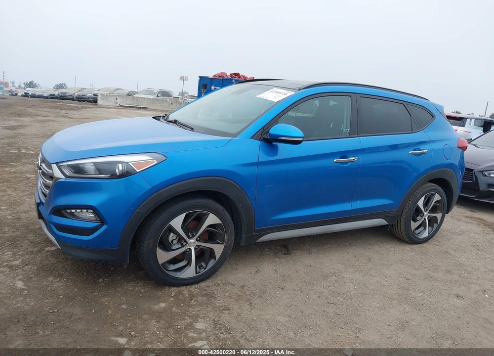2018 HYUNDAI TUCSON LIMITED VIN: KM8J33A29JU696280