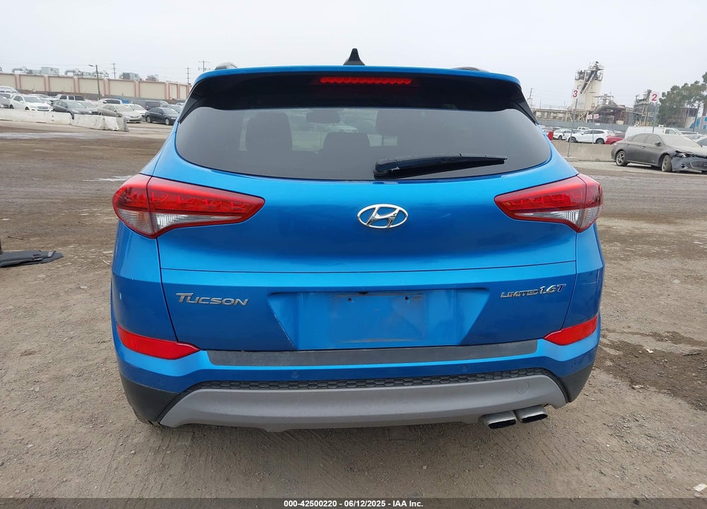 2018 HYUNDAI TUCSON LIMITED VIN: KM8J33A29JU696280