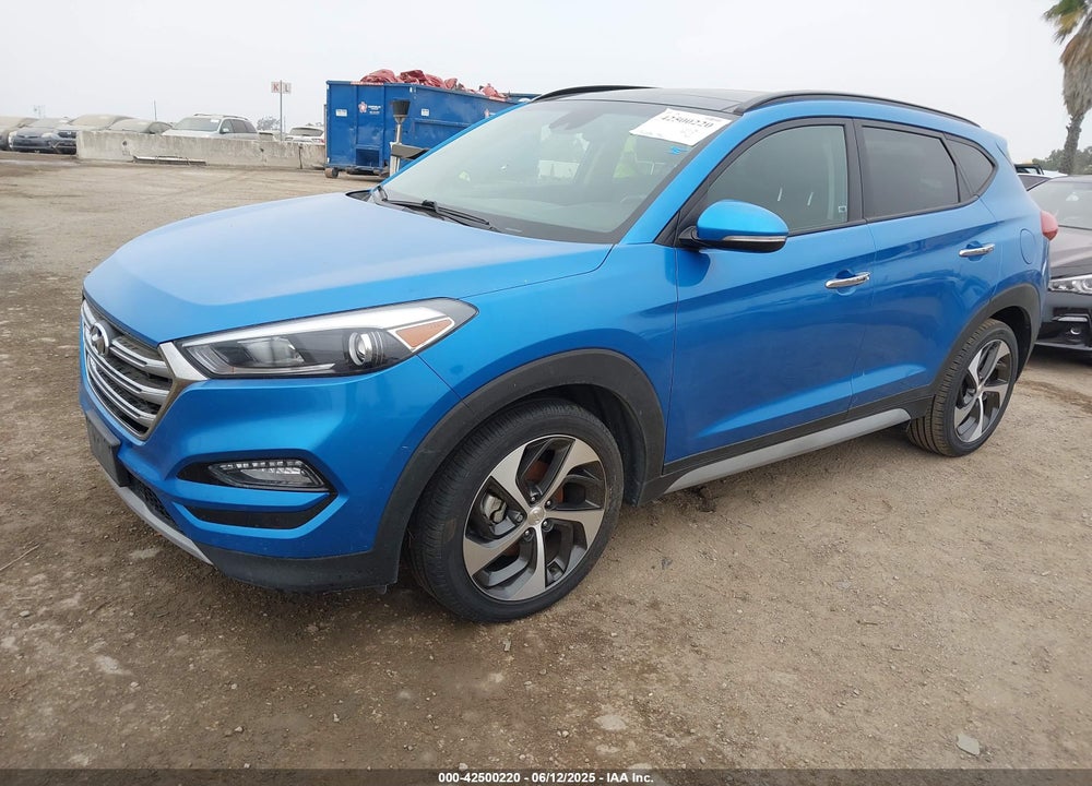 2018 HYUNDAI TUCSON LIMITED VIN: KM8J33A29JU696280