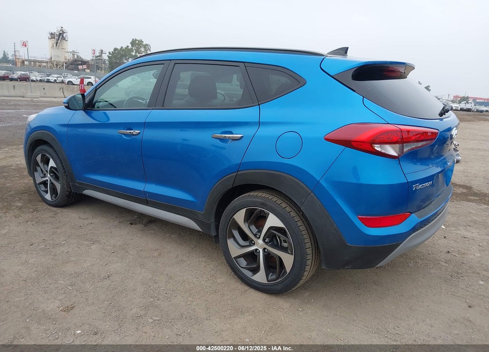 2018 HYUNDAI TUCSON LIMITED VIN: KM8J33A29JU696280