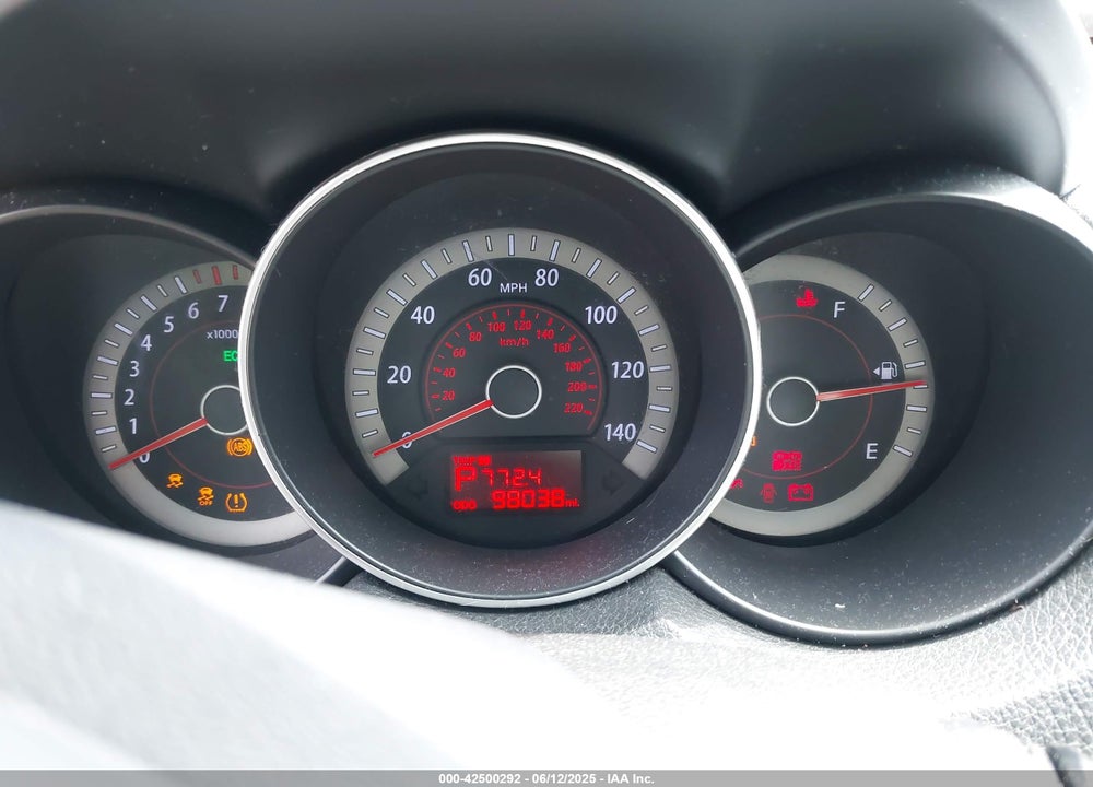 2012 KIA FORTE EX VIN: KNAFU4A28C5470478