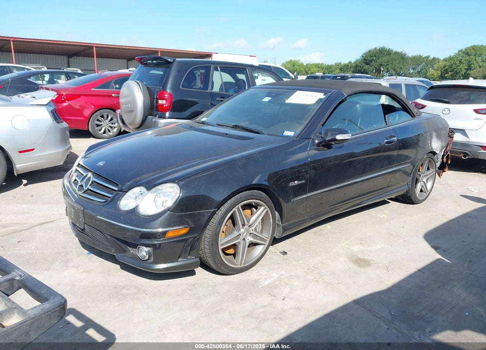 2007 MERCEDES-BENZ CLK VIN: WDBTK77G97T079128