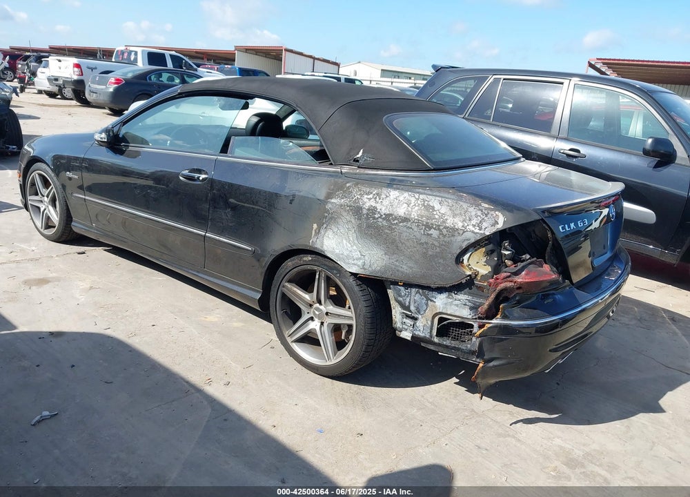 2007 MERCEDES-BENZ CLK VIN: WDBTK77G97T079128