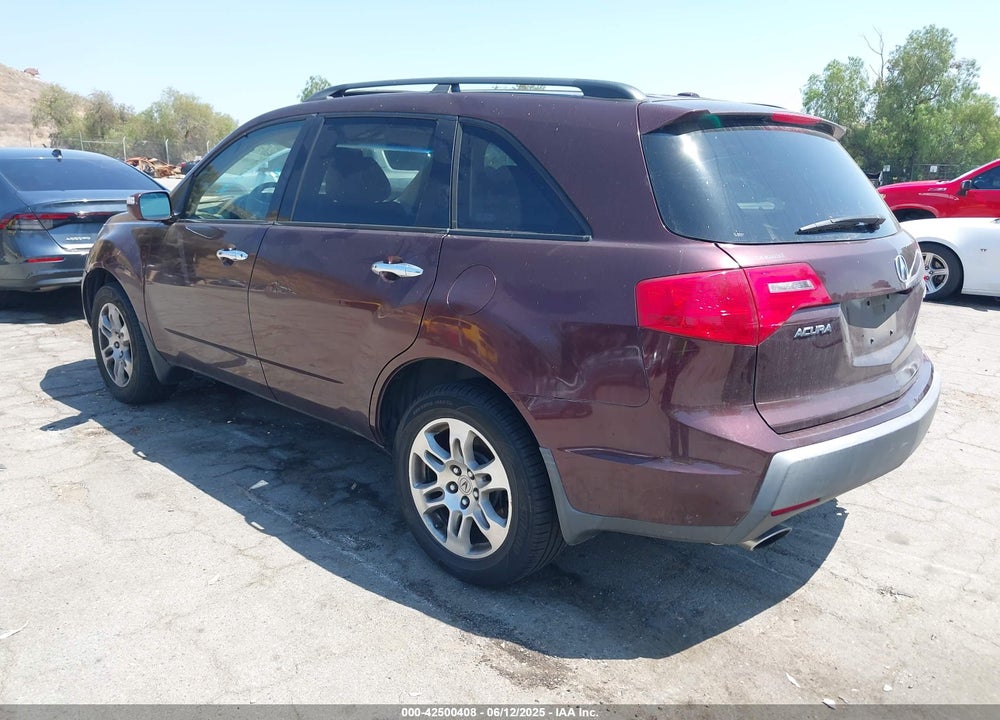 2009 ACURA MDX TECHNOLOGY PACKAGE VIN: 2HNYD28609H503932