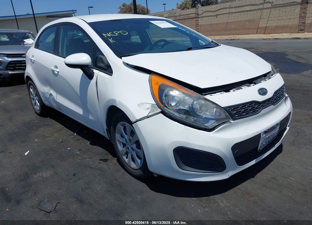 2012 KIA RIO5 LX VIN: KNADM5A34C6039040