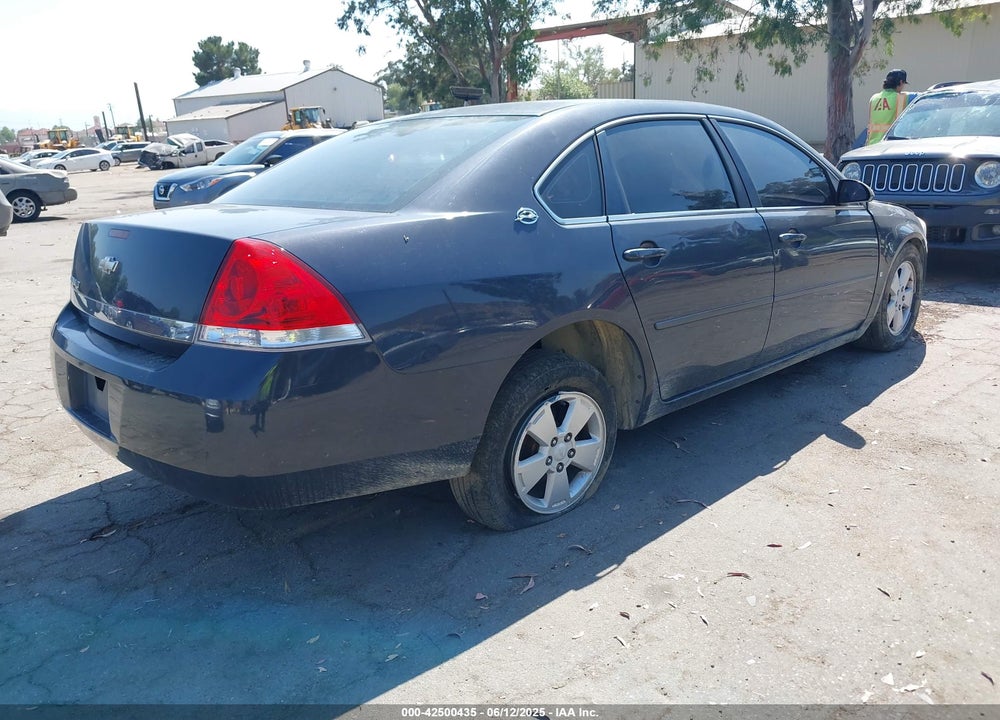 2008 CHEVROLET IMPALA VIN: 2G1WT55N281307083