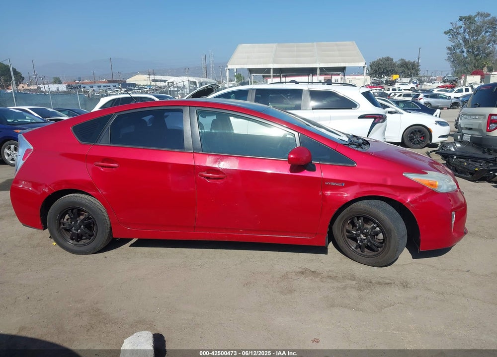 2012 TOYOTA PRIUS VIN: JTDKN3DU7C1529307
