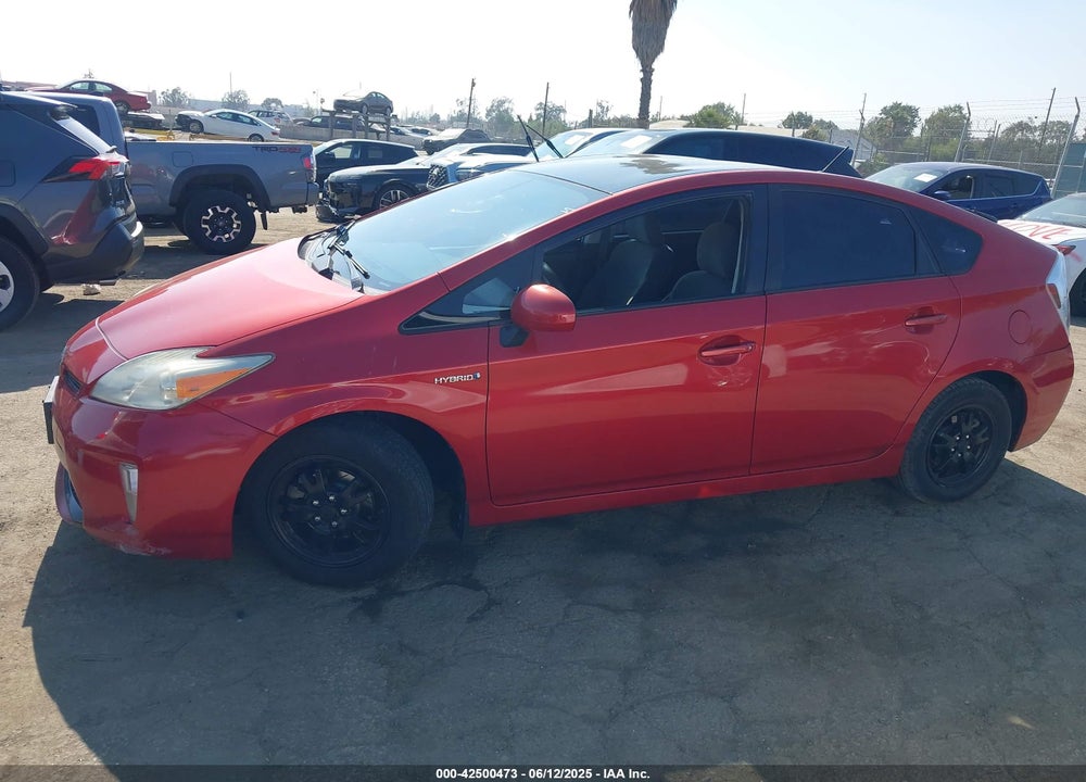 2012 TOYOTA PRIUS VIN: JTDKN3DU7C1529307