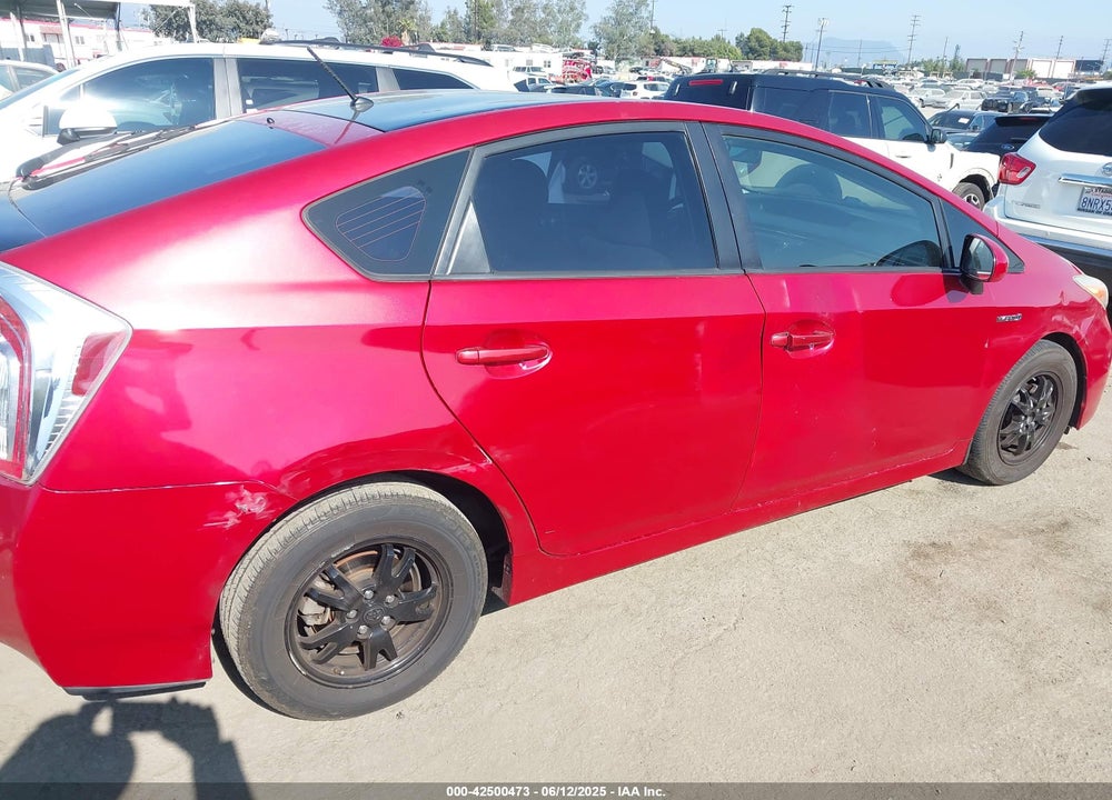 2012 TOYOTA PRIUS VIN: JTDKN3DU7C1529307