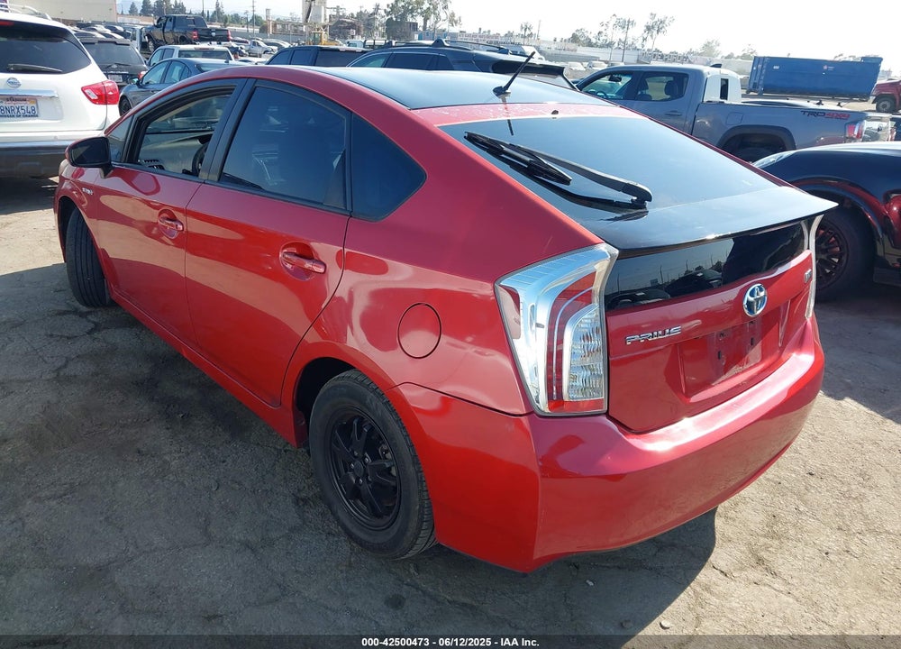 2012 TOYOTA PRIUS VIN: JTDKN3DU7C1529307