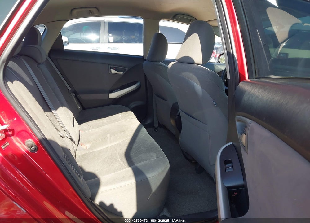 2012 TOYOTA PRIUS VIN: JTDKN3DU7C1529307