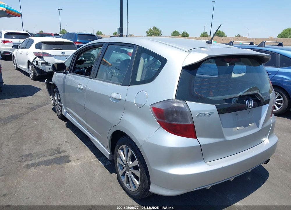 2012 HONDA FIT SPORT VIN: JHMGE8H54CC017996