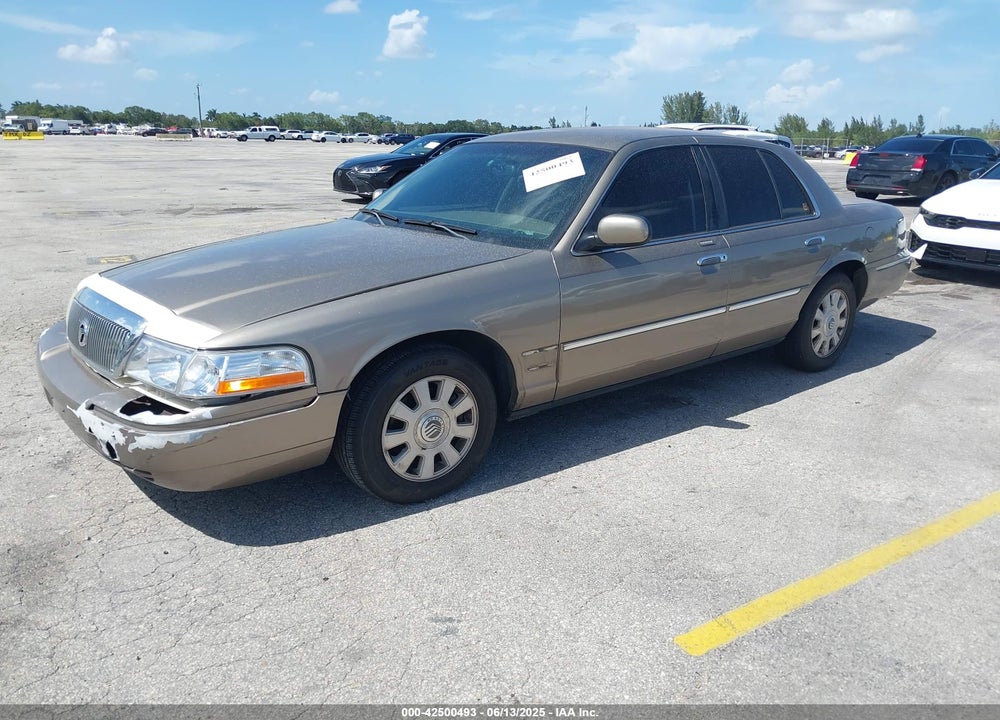 2003 MERCURY GRAND MARQUIS LS VIN: 2MEFM75W63X612521