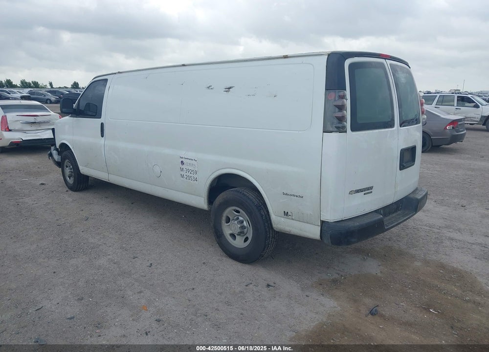 2016 CHEVROLET EXPRESS 2500 WORK VAN VIN: 1GCWGBFF2G1138592