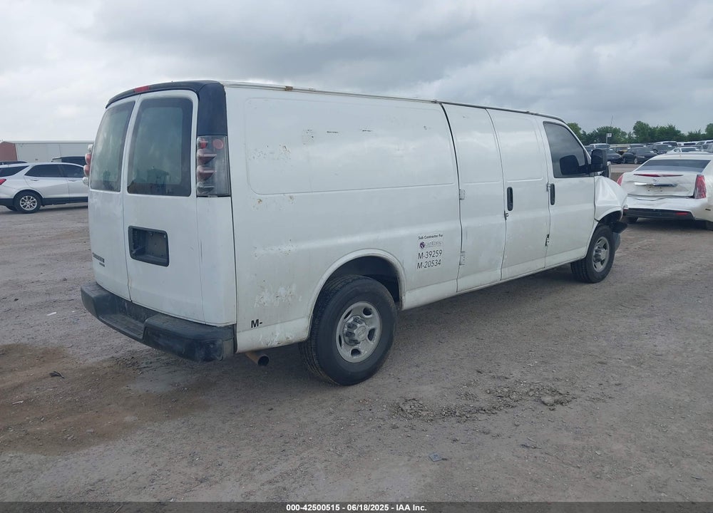 2016 CHEVROLET EXPRESS 2500 WORK VAN VIN: 1GCWGBFF2G1138592