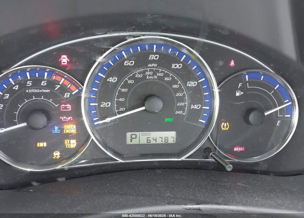 2013 SUBARU FORESTER VIN: JF2SHABC0DH427931