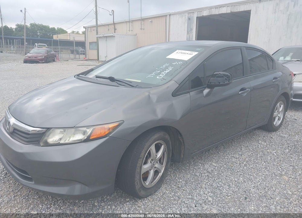 2012 HONDA CIVIC SDN VIN: 19XFB5F53CE003667