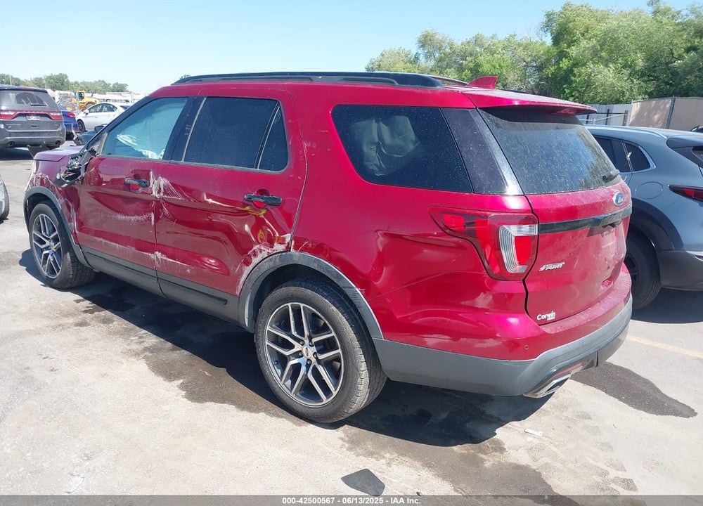 2016 FORD EXPLORER SPORT VIN: 1FM5K8GT8GGC05559