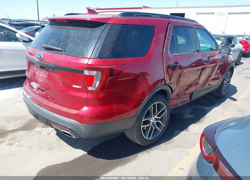 2016 FORD EXPLORER SPORT VIN: 1FM5K8GT8GGC05559