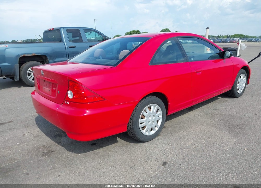 2005 HONDA CIVIC LX VIN: 1HGEM22545L016921