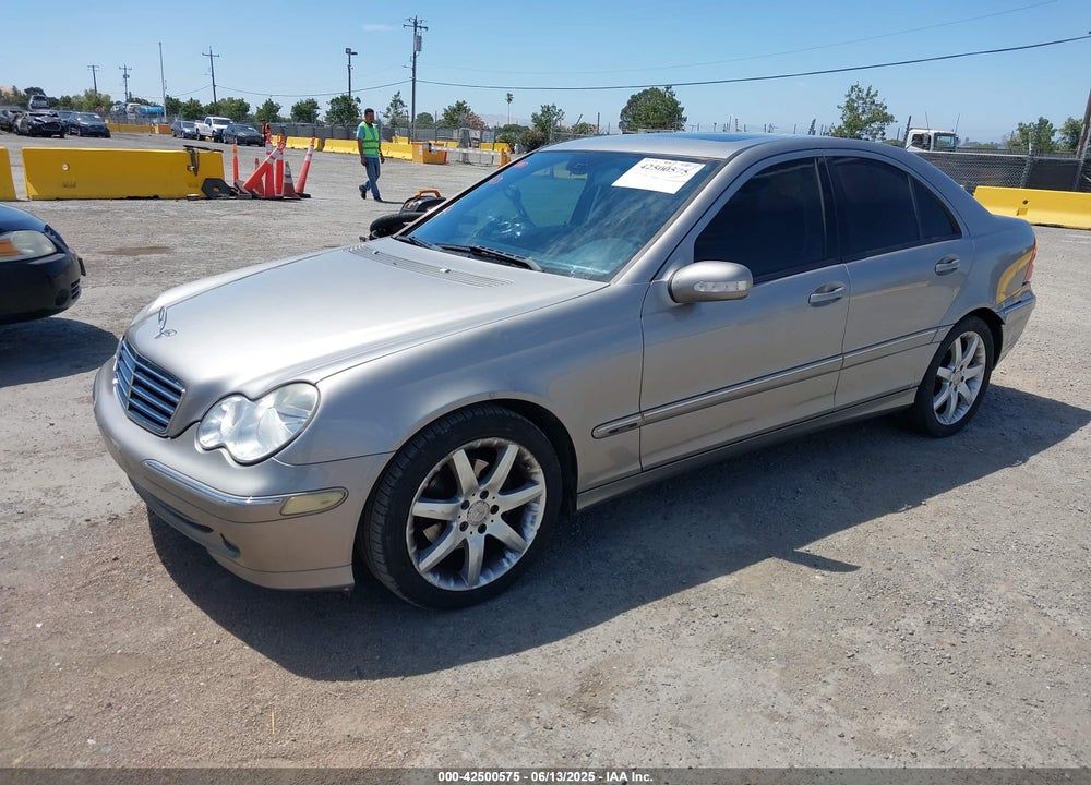 2004 MERCEDES-BENZ C 230 KOMPRESSOR SPORT/SPORT VIN: WDBRF40J64F459900