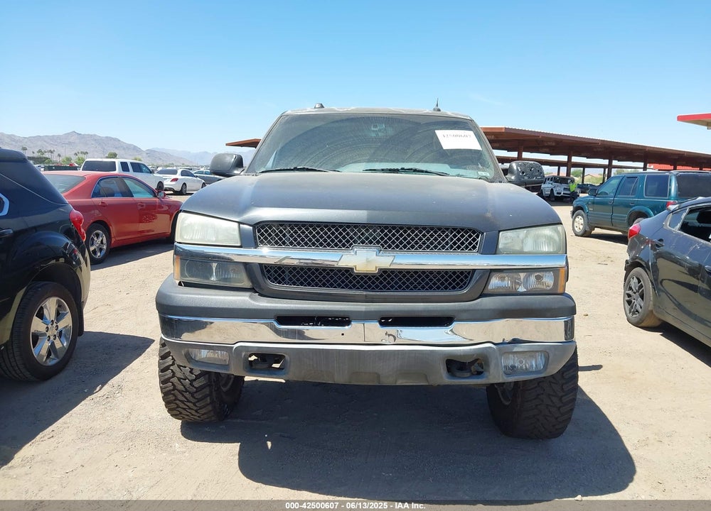 2005 CHEVROLET SILVERADO 1500HD VIN: 1GCGK13U25F814944