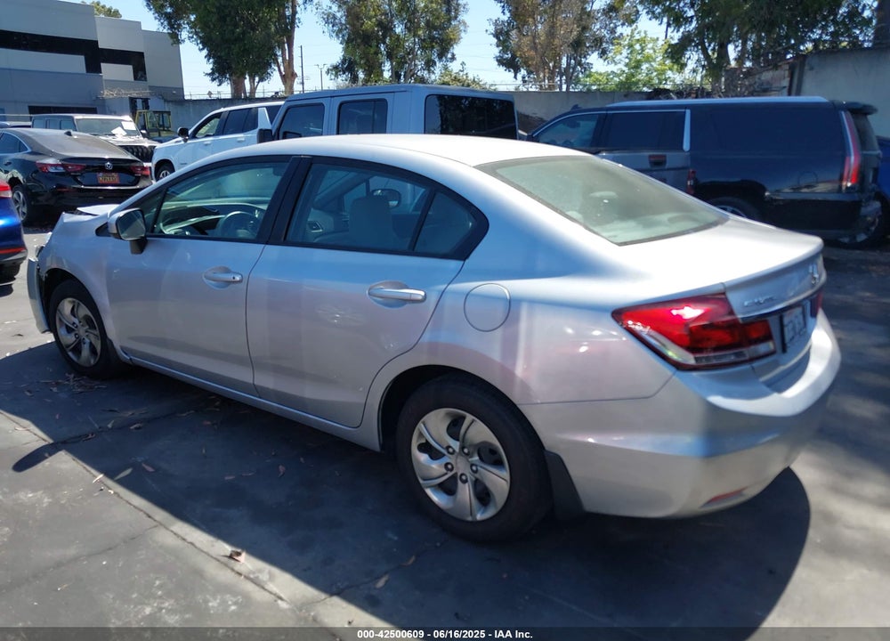 2014 HONDA CIVIC LX VIN: 19XFB2F53EE226096
