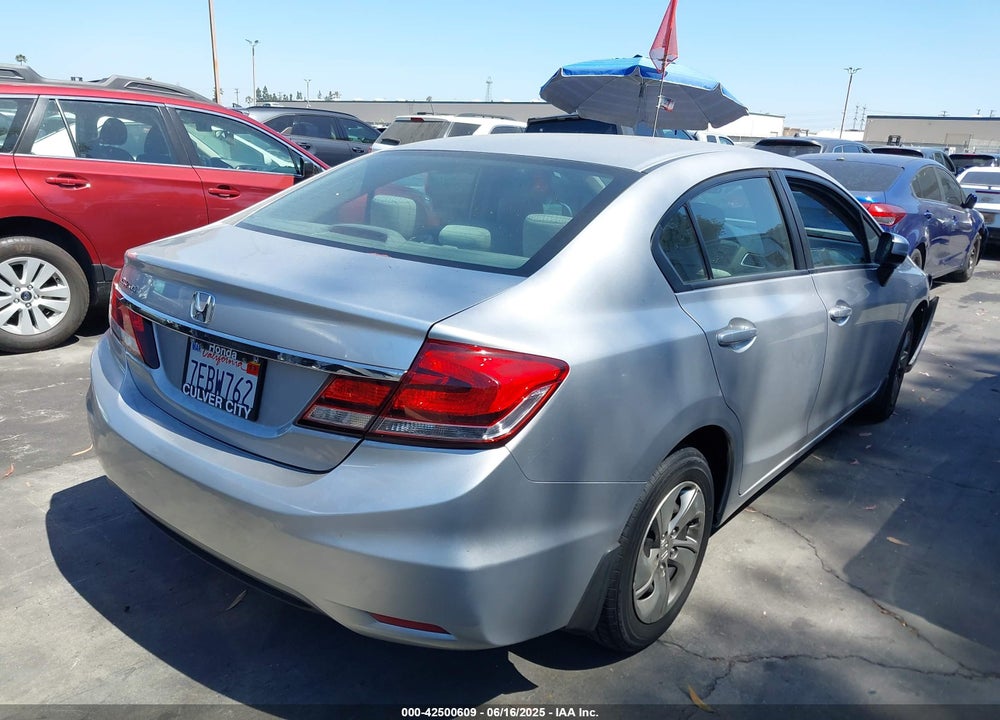 2014 HONDA CIVIC LX VIN: 19XFB2F53EE226096
