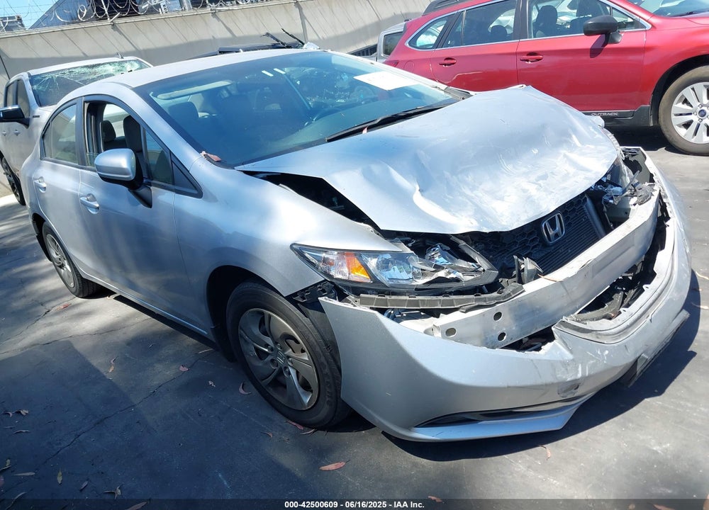 2014 HONDA CIVIC LX VIN: 19XFB2F53EE226096