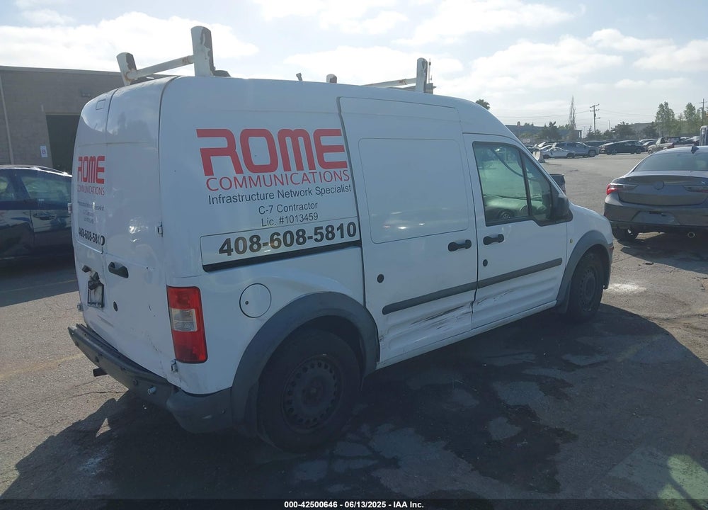 2013 FORD TRANSIT CONNECT XL VIN: NM0LS7AN1DT139968