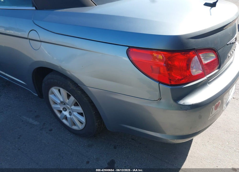 2008 CHRYSLER SEBRING LX VIN: 1C3LC45K38N107472