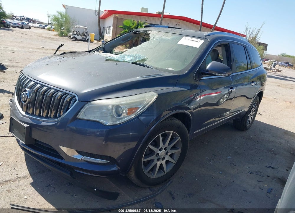 2013 BUICK ENCLAVE LEATHER VIN: 5GAKRCKD9DJ191919
