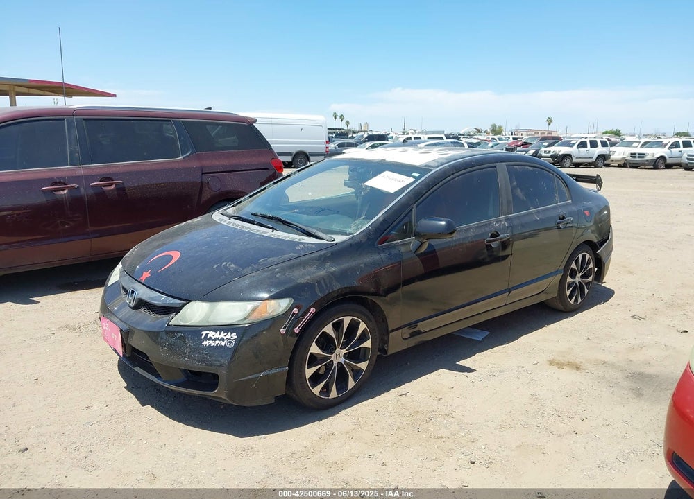 2009 HONDA CIVIC LX-S VIN: 2HGFA16619H316249