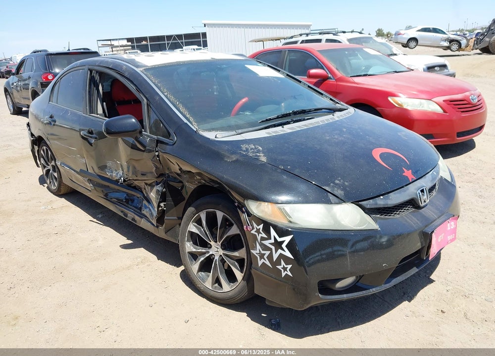 2009 HONDA CIVIC LX-S VIN: 2HGFA16619H316249