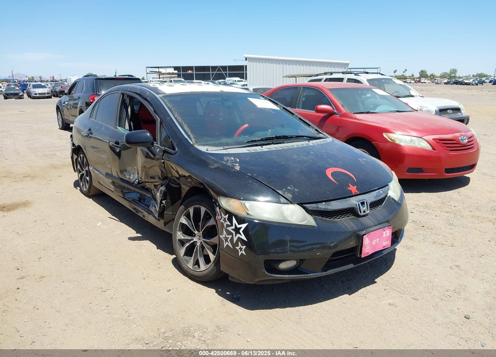2009 HONDA CIVIC LX-S VIN: 2HGFA16619H316249
