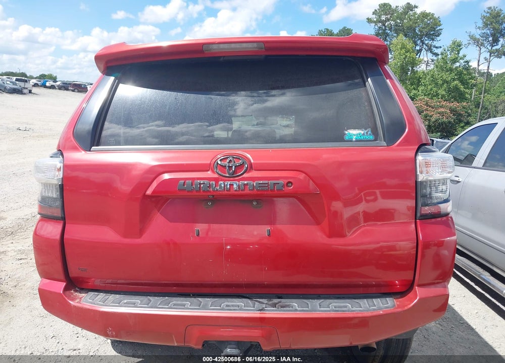 2015 TOYOTA 4RUNNER VIN: JTEZU5JR5F5088539