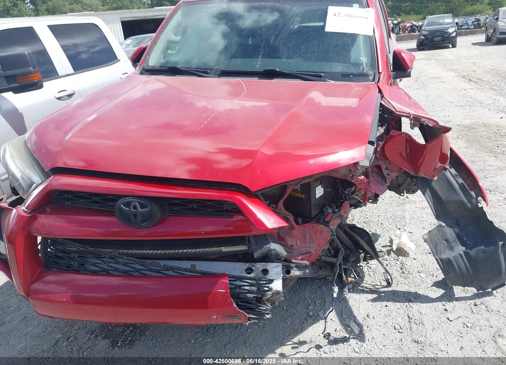 2015 TOYOTA 4RUNNER VIN: JTEZU5JR5F5088539