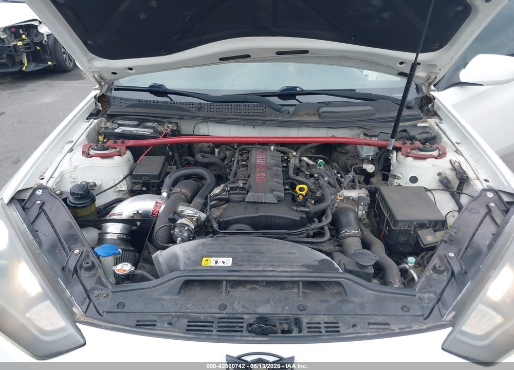 2013 HYUNDAI GENESIS COUPE VIN: KMHHT6KD8DU081739