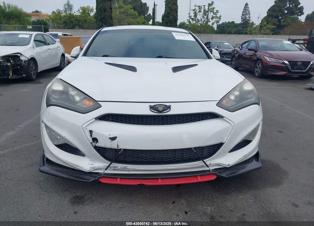 2013 HYUNDAI GENESIS COUPE VIN: KMHHT6KD8DU081739