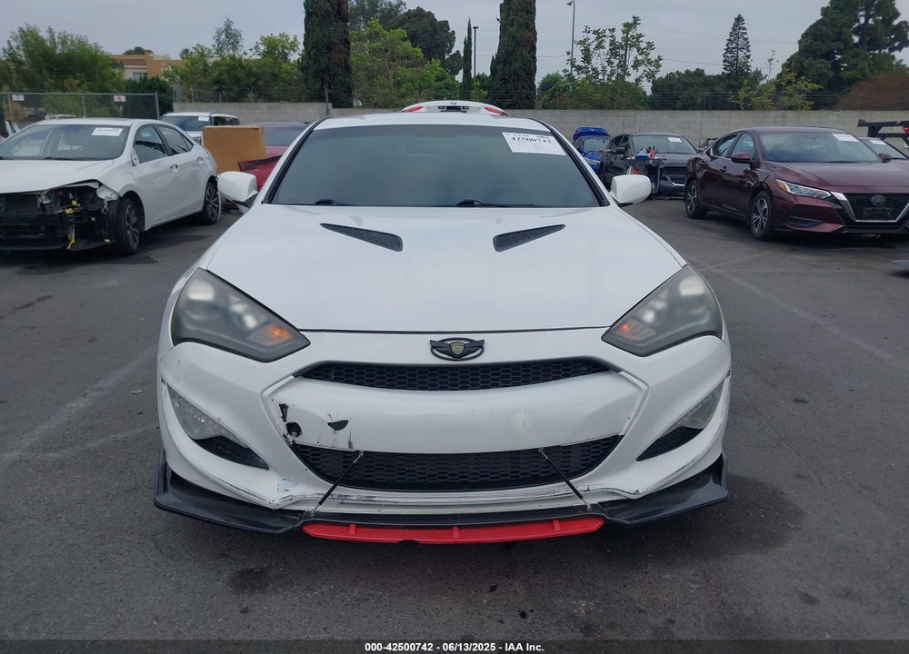 2013 HYUNDAI GENESIS COUPE VIN: KMHHT6KD8DU081739