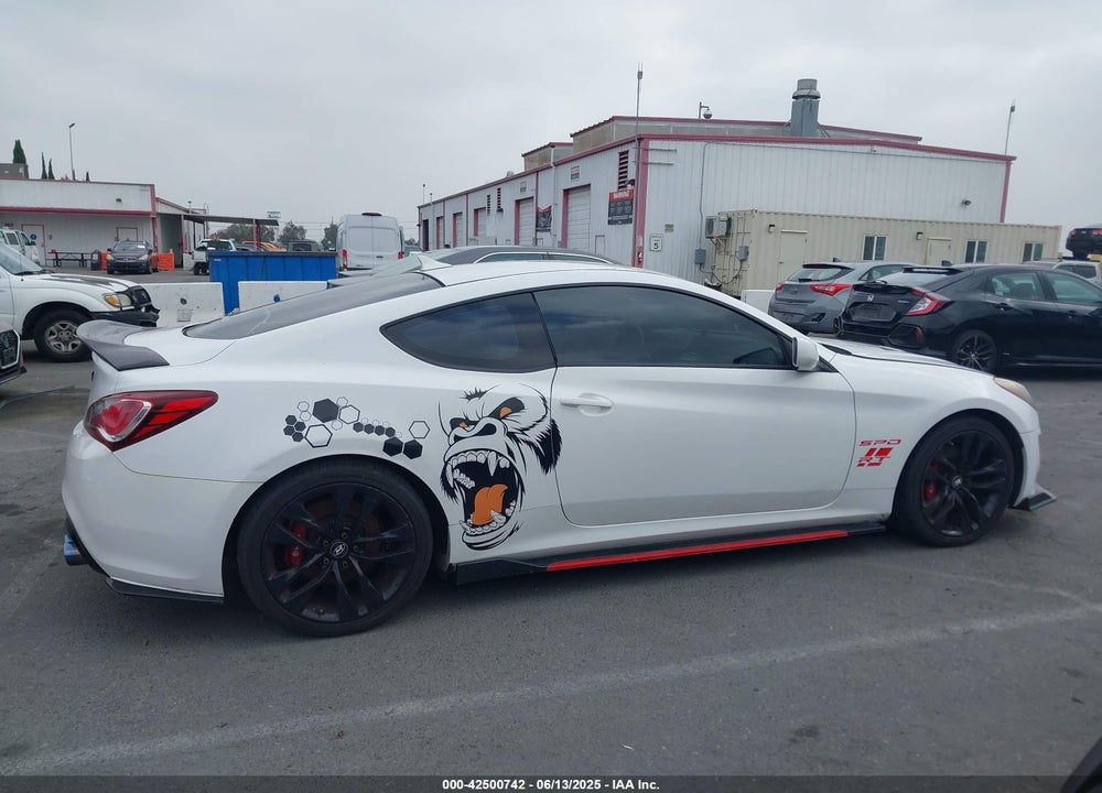 2013 HYUNDAI GENESIS COUPE VIN: KMHHT6KD8DU081739