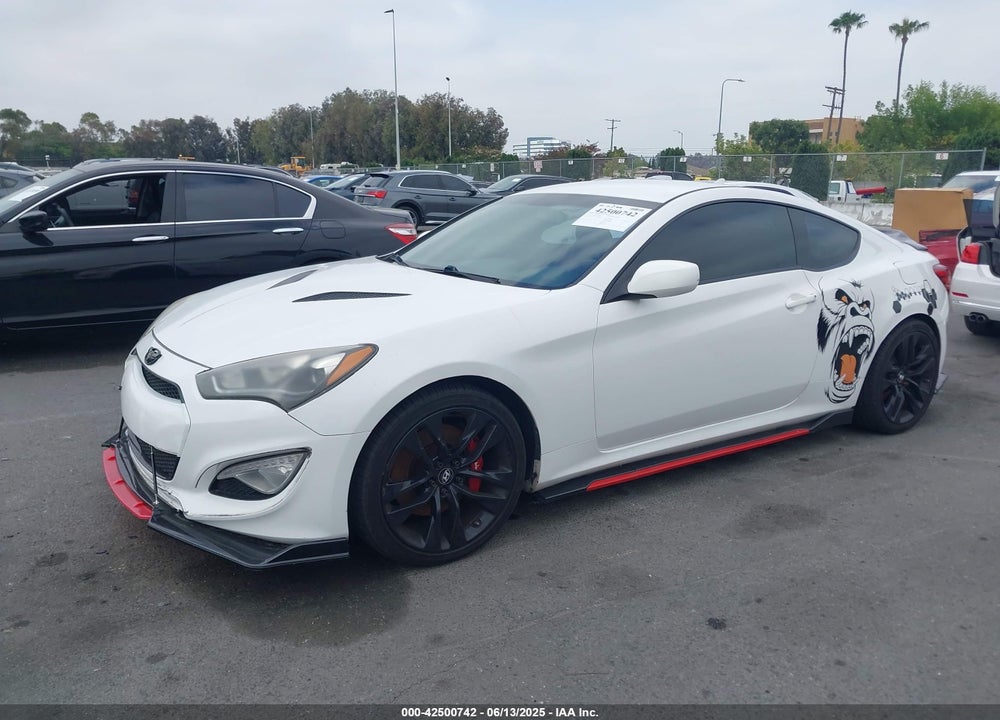 2013 HYUNDAI GENESIS COUPE VIN: KMHHT6KD8DU081739